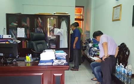 Trộm đột nhập vào nhiều phòng làm việc của lãnh đạo Bệnh viện Đa khoa Thái Bình