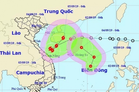 Cảnh báo, cùng lúc xuất hiện 2 áp thấp trên Biển Đông