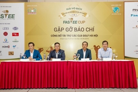 Nhà tài trợ xứng danh Fastee công bố tài trợ các CLB Golf Hà Nội