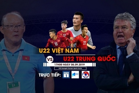 Xem trực tiếp trận U22 Việt Nam vs U22 Trung Quốc trên kênh nào?