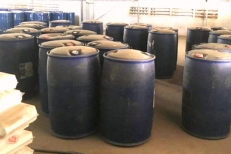 Bình Định:Triệt phá kho hàng sản xuất ma túy