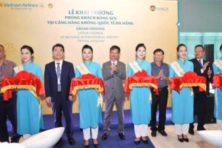 Vietnam Airlines: Khai trương phòng khách Bông Sen tại sân bay quốc tế Đà Nẵng