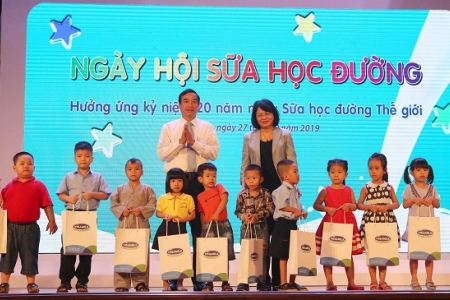 Đà Nẵng tưng bừng tổ chức ngày hội 'Sữa học đường'