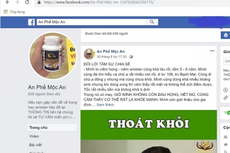 Facebook sẽ chặn quảng cáo thực phẩm chức năng vi phạm