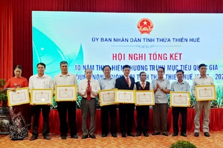 Thừa Thiên Huế: 10 năm có 44/104 xã đạt tiêu chí “Nông thôn mới”