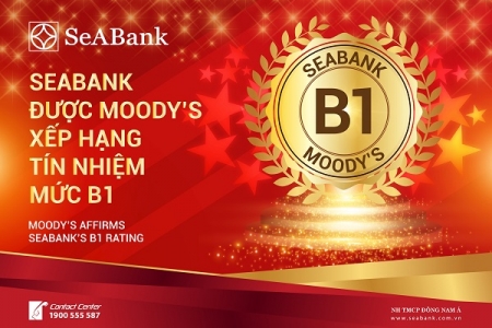 SeABank được Moody’s xếp hạng tín nhiệm B1