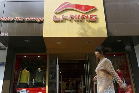 Li Ning là cổ phiếu thời trang thể thao 'nóng' nhất thế giới