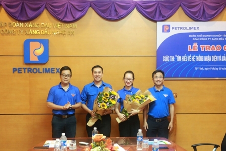 Petrolimex Nghệ An: Trao giải thưởng cuộc thi “Tìm hiểu về hệ thống nhận diện và bảo vệ thương hiệu PETROLIMEX”