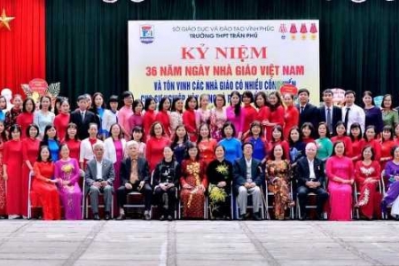 Trường THPT Trần Phú: Xứng danh ngôi trường TOP đầu tỉnh Vĩnh Phúc