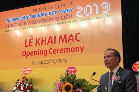 Khai mạc triển lãm Quốc tế HanoiTex 2019