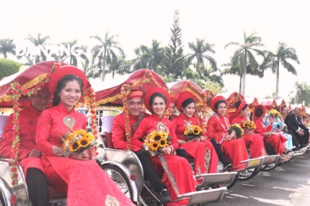 Đà Nẵng: Lãng mạn đám cưới tập thể của người lao động