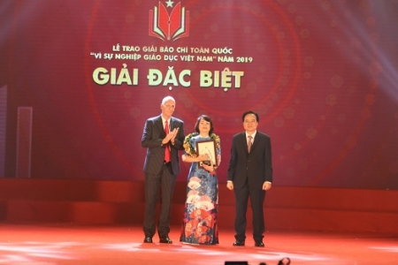 Lễ trao giải báo chí toàn quốc “Vì sự nghiệp giáo dục Việt Nam” năm 2019