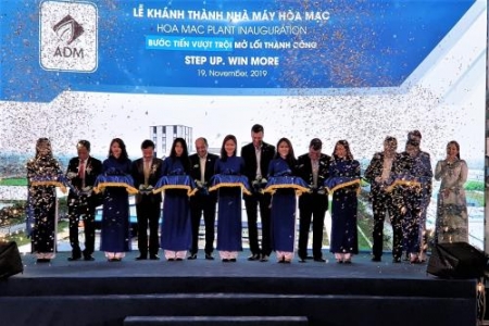 Khánh thành nhà máy thức ăn chăn nuôi tại Khu Công nghiệp Hòa Mạc