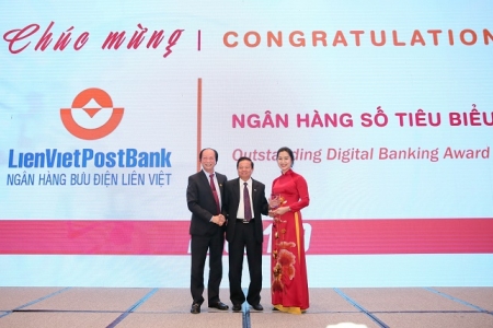 LienVietPostBank được xướng tên tại hạng mục giải thưởng VOBA