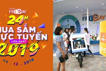 Giảm giá 50.000 mặt hàng trong Ngày mua sắm trực tuyến Online Friday