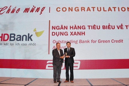 HDBank nhận giải Ngân hàng Tiêu biểu về 'Tín dụng Xanh'