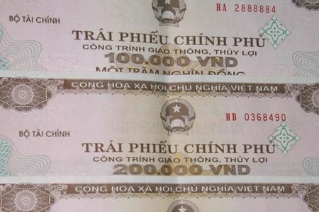 Lãi suất trái phiếu Chính phủ giảm ở các kỳ hạn