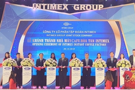 Khánh thành Nhà máy cà phê hòa tan Intimex Bình Dương