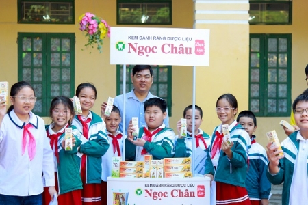 Nhãn hàng Ngọc Châu đồng hành cùng chương trình Nha học đường 2019