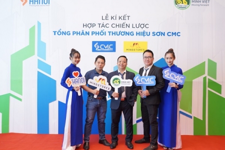 Sơn CMC lần đầu xâm nhập thị trường phía nam theo hình thức phân phối hiện đại