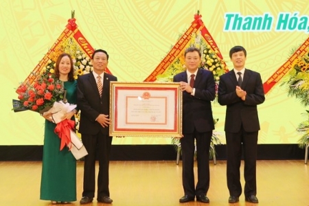 TP Thanh Hóa hoàn thành nhiệm vụ xây dựng nông thôn mới và đón nhận Huân chương Lao động hạng Ba