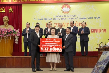 SeABank và Tập đoàn BRG chung tay hỗ trợ phòng, chống dịch Covid-19