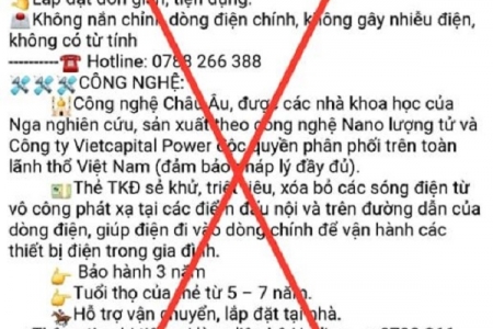 Thực hư “thiết bị tiết kiệm điện”, “thẻ tiết kiệm điện thông minh”