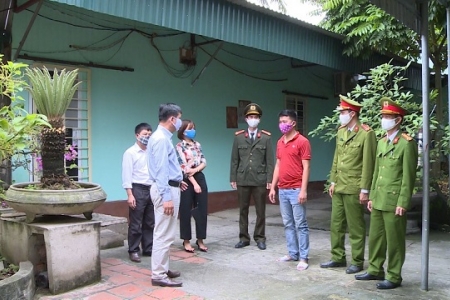 Công an Thanh Hóa triển khai đồng bộ, quyết liệt các phương án để phòng chống dịch Covid - 19