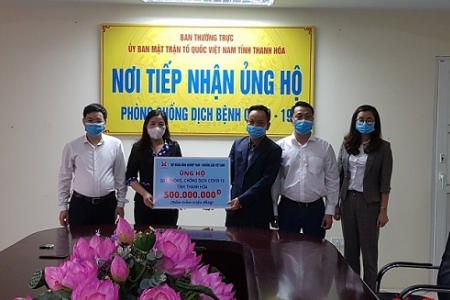 Thanh Hóa: Hơn 7 tỷ 790 triệu đồng ủng hộ phòng, chống dịch COVID – 19