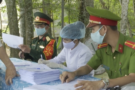 Huế: Lực lượng Công an tích cực phòng chống dịch Covid -19