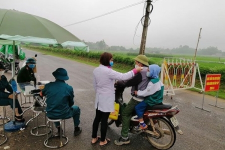 Bệnh nhân 239 dương tính với Covid-19: Vĩnh Phúc thành lập 7 chốt kiểm dịch tại xã An Hoà