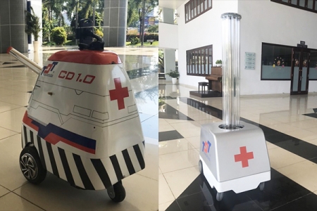 Robot ‘Made in Vietnam’ tham gia chống dịch Covid-19