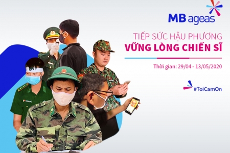 MB Ageas Life phát động chương trình “Tiếp sức hậu phương- Vững lòng chiến sỹ”