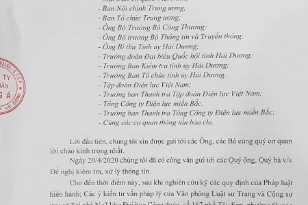 Hải Dương: Vì sự phát triển của ngành điện!