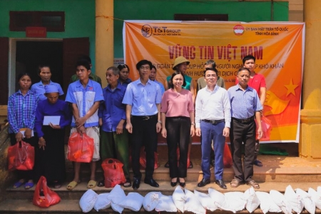 'Vững tin Việt Nam': Niềm hạnh phúc của gần 6 nghìn hộ nghèo nhận hỗ trợ từ T&T Group