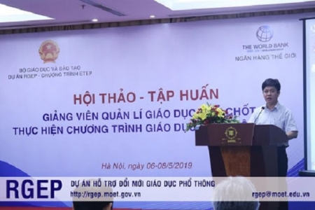 Viết tiếp bất cập tại Dự án Hỗ trợ đổi mới giáo dục phổ thông RGEP: Nhà tài trợ vốn khuyến cáo việc triển khai dự án chậm