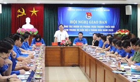 Hội nghị giao ban Công tác đoàn và phong trào thanh thiếu nhi cụm Trung du Bắc bộ