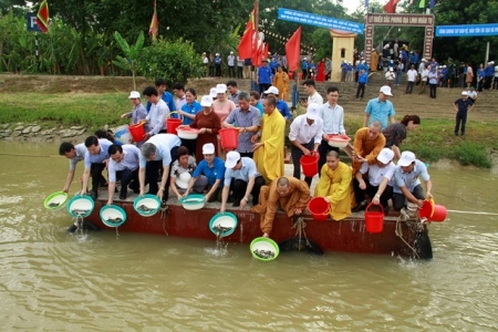 Thanh Hóa: Thả cá giống truyền thống tái tạo nguồn lợi thủy sản