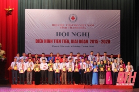 Hội Chữ thập đỏ Thanh Hóa: Biểu dương các điển hình tiên tiến giai đoạn 2015-2020.