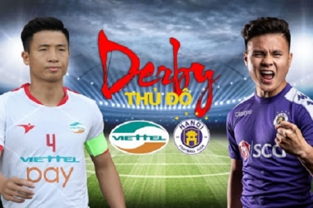 Vòng 8 V-League: Viettel 'đại chiến' Hà Nội