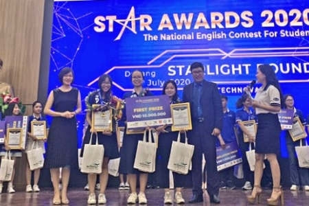 Đại học Ngoại Ngữ - Đại học Đà Nẵng đạt quán quân cuộc thi Star Awards 2020