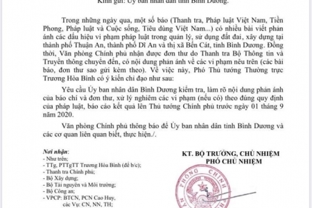 Đại biểu Quốc hội đề nghị xử lý nghiêm sai phạm đất đai tại Bình Dương