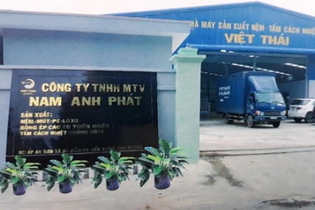 “Bà hỏa” thiêu rụi một công ty chuyên sản xuất nệm mút ở Bình Dương