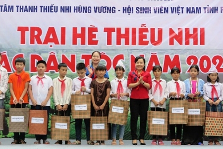 Phú Thọ: Khai mạc Trại hè thiếu nhi các dân tộc năm 2020