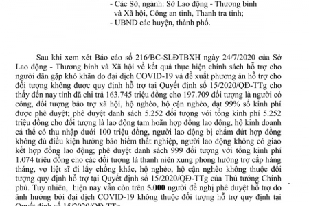 Lạng Sơn: Tăng cường hỗ trợ người dân gặp khó khăn do dịch Covid-19