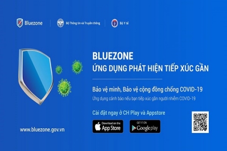 Khẩu trang điện tử Bluezone cán mốc 10 triệu lượt tải