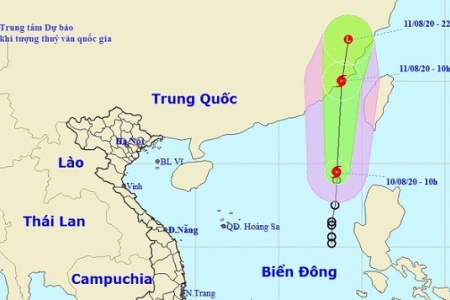 Bão số 3 hình thành trên Biển Đông