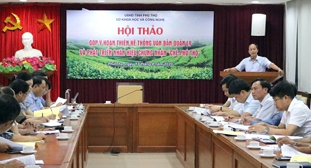 Hội thảo khoa học về quản lý, sử dụng và phát triển nhãn hiệu chứng nhận "Chè Phú Thọ"