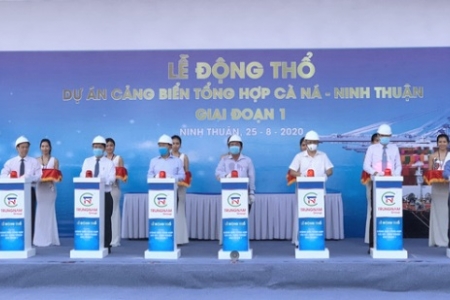 Tập đoàn Trungnam Group: Đầu tư xây dựng Cảng biển Cà Ná 1.463 tỉ đồng