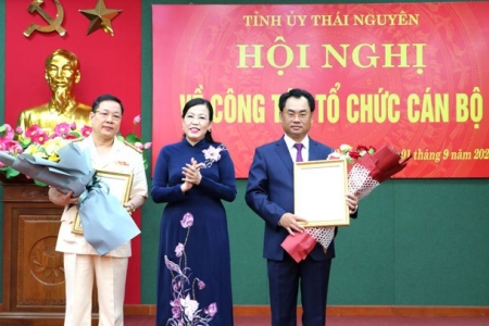 Ban Bí thư Trung ương Đảng chuẩn y tân Phó Bí thư Tỉnh ủy Thái Nguyên